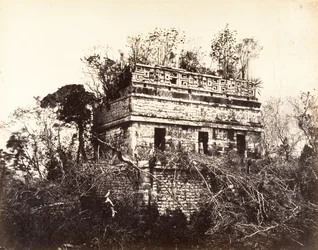 De gevangenis, Chichen-Itza, 1857-89