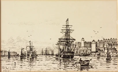 De hoge en lage lichten North Shields