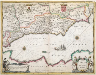 Een 17e-eeuwse kaart van de regio