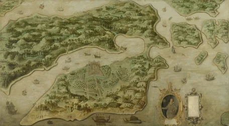 Fort Victoria op het eiland Amboina, 1617