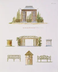 Tuinversieringen, uit Magazine of Garden Gems, door G. van Laar