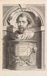 Pagina uit Homiliae door Sint Asterius van Amasea, Antwerpen 1615