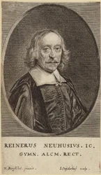 Portret van Reinerus Neuhusius