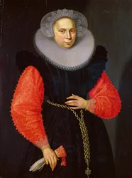 Portret van een Vrouw
