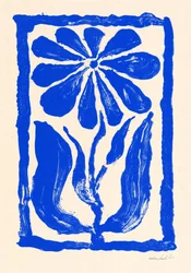 Blauwe bloem