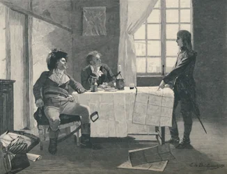 Bonaparte, Turreau en Volney in Nice in 1793, 1896