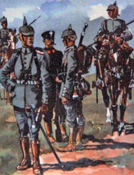 Duitse velduniformen van 1914
