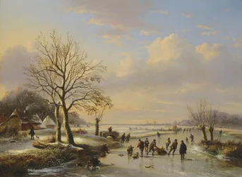 De schaatsers, 1850