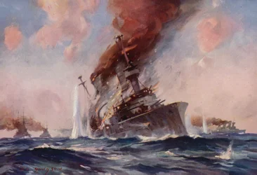 De Slag om de Falklands: het zinken van de Scharnhorst