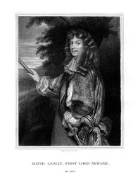 David Leslie, Lord Newark, Schotse cavalerieofficier, 1827