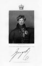 George IV, koning van het Verenigd Koninkrijk en Hannover, 19e eeuw