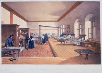 Ziekenhuiszaal, Scutari, Turkije