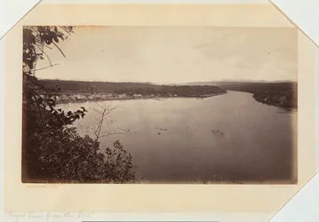 Chagres-rivier vanaf het fort, Panama