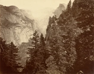 Tenaya Canyon vanaf Union Point, Yosemite Valley
