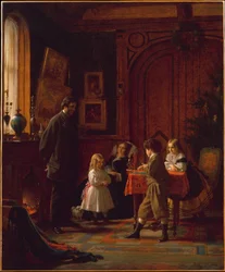 Kersttijd, de familie Blodgett