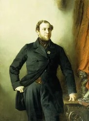 Portret van Dr, 1853