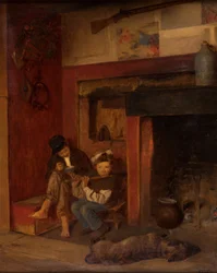 De Fluitspeler en Zijn Vriend, 1870-80