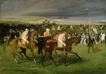 Bij de races: De start, c.1860-62