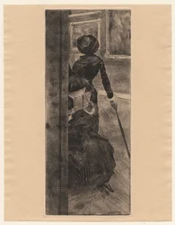 In het Louvre: Schilderkunst, Mary Cassatt