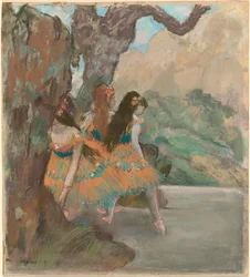 Balletdansers, ca. 1877