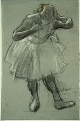 Dancer Voorover Buigend