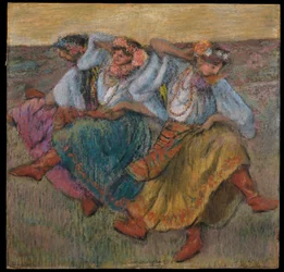 Dansers in Oekraïense klederdracht