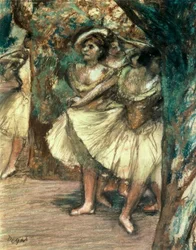 Danseressen in Groen