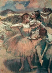 Danseressen, zalmrokken