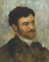 Degas - Portret van een man, circa 1868-1872, L 195