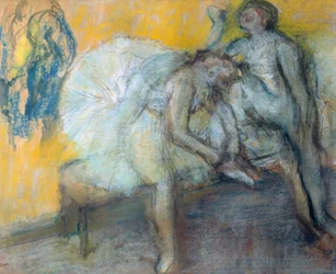 Twee danseressen in rust