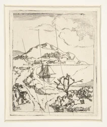 Grieks Landschap, of De Ankerplaats