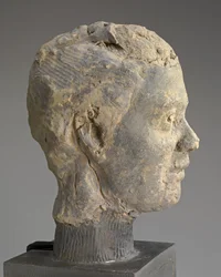 Hoofd, Studie voor een portret van Mme Salle, c. 1892