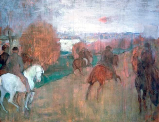 Paardrijders, 1864-1868