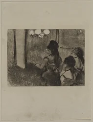 In de salon, ca. 1880s