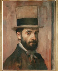 Leon Bonnat, schilder (olieverf op doek)