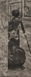 Mary Cassatt in het Louvre: De Schilderijen Galerij, 1879-1880