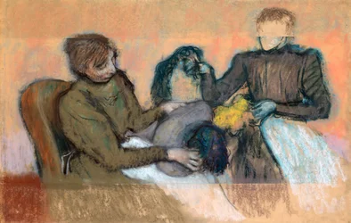 Modiste die een Hoed Levert, 1898