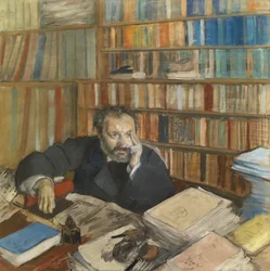 Portret van Edmond Duranty