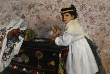 Portret van Mlle. Hortense Valpinçon, c.1871