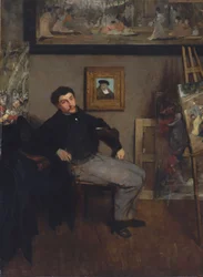 Portret van de schilder Tissot