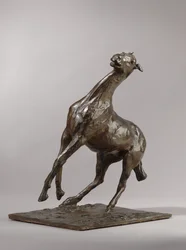 Steigerend Paard, gemodelleerd ca.1870s, gegoten 1919-21