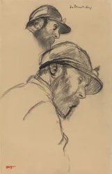 Studie van een Jockey (M. de Broutelles)