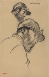 Studie van een jockey (M. de Broutelles)