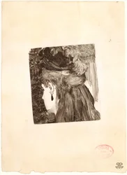 De jet oorbel, 1876-77