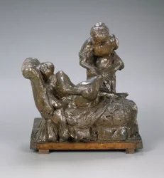De masseuse, groep, c.1895