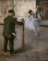 De dansles (detail). Rond 1876.