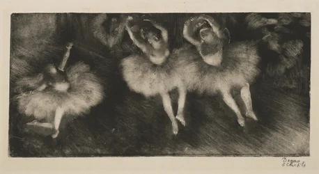 Drie balletdansers, ca. 1878
