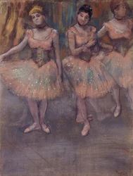 Drie Dansers voor de Oefening