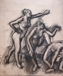 Drie naakte dansers, ca. 1903