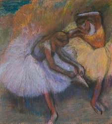 Twee danseressen, c.1898 (pastel op papier)